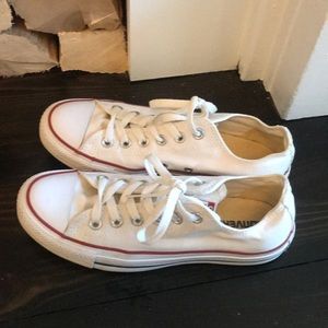 White Converse All Star Sneakers